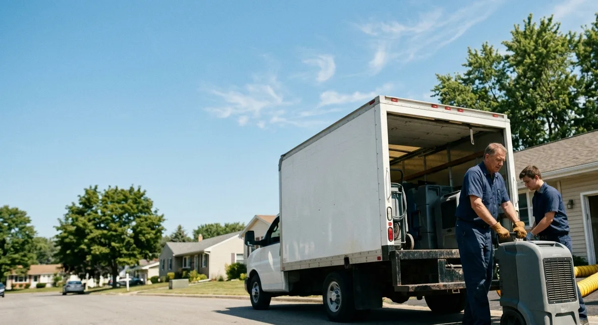 Water Damage Cleanup in Windsor, OH near me